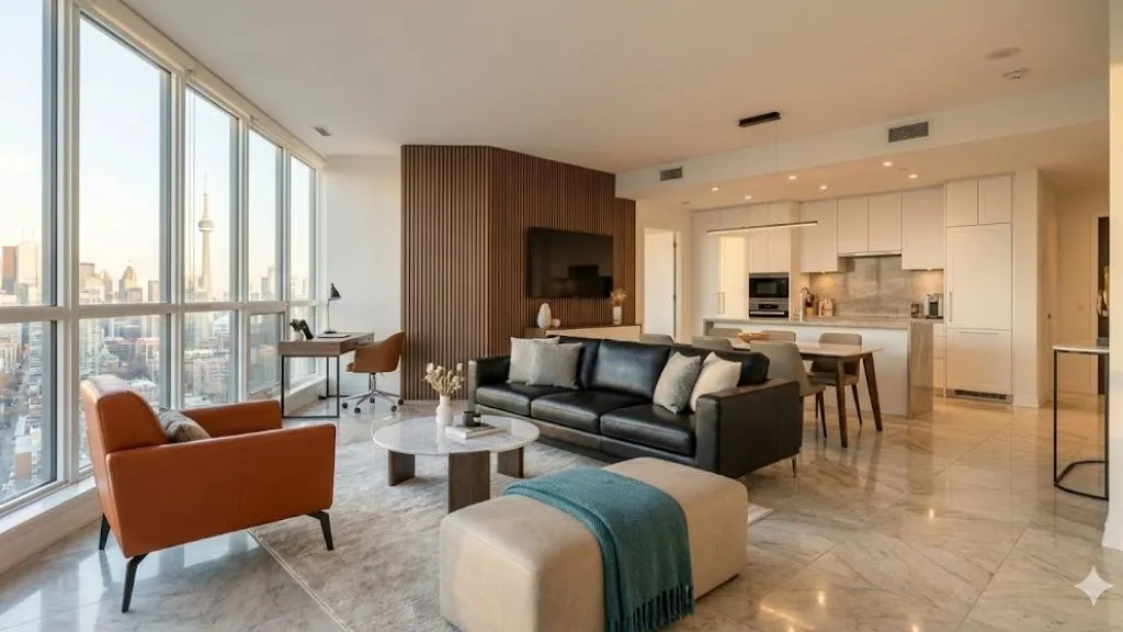 short term furnished apartments in Toronto Canada