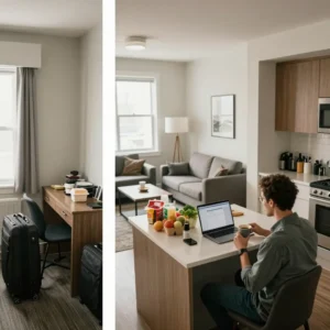 Fully furnished apartment for rent Toronto for extended stays