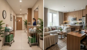  Serviced apartment and furnished rental side-by-side comparison 