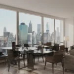 Modern corporate housing in New York City